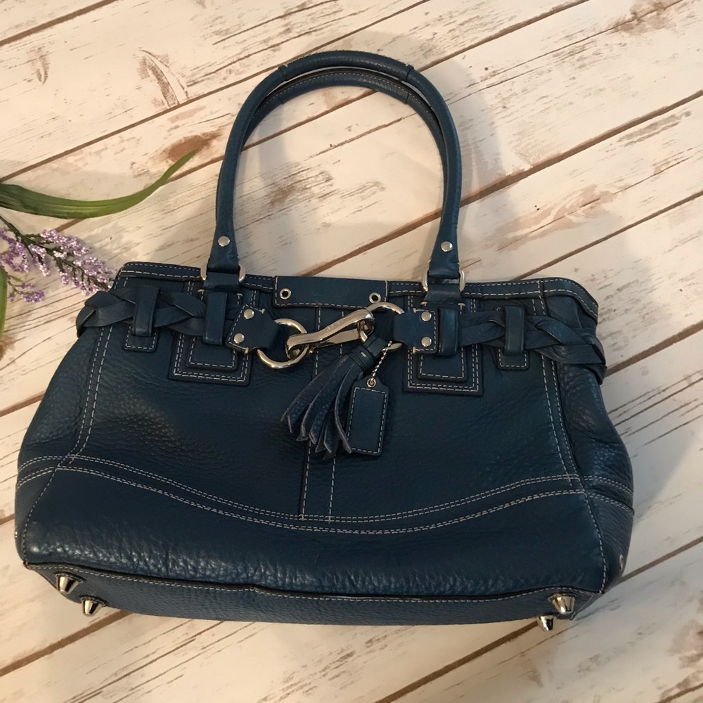 Coach leather bag